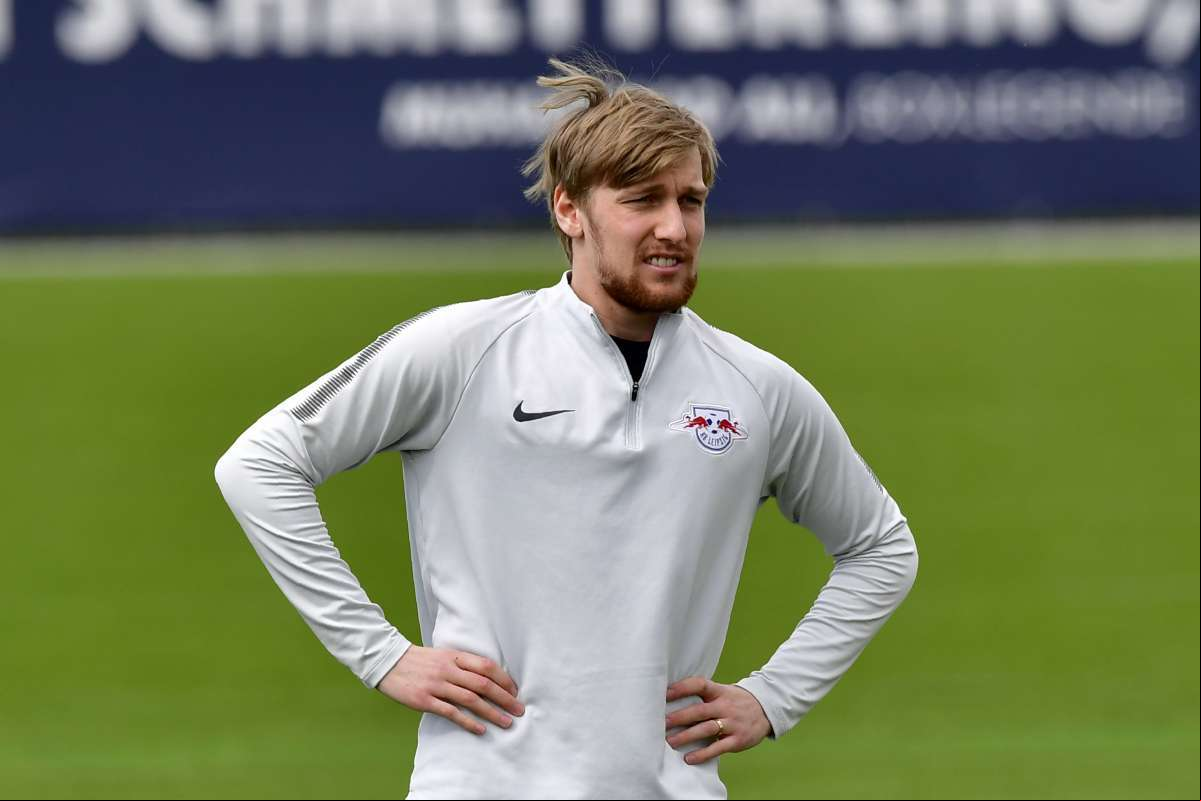 Emil Forsberg, jogador da Suécia - AFP PHOTO / JOHN MACDOUGALL