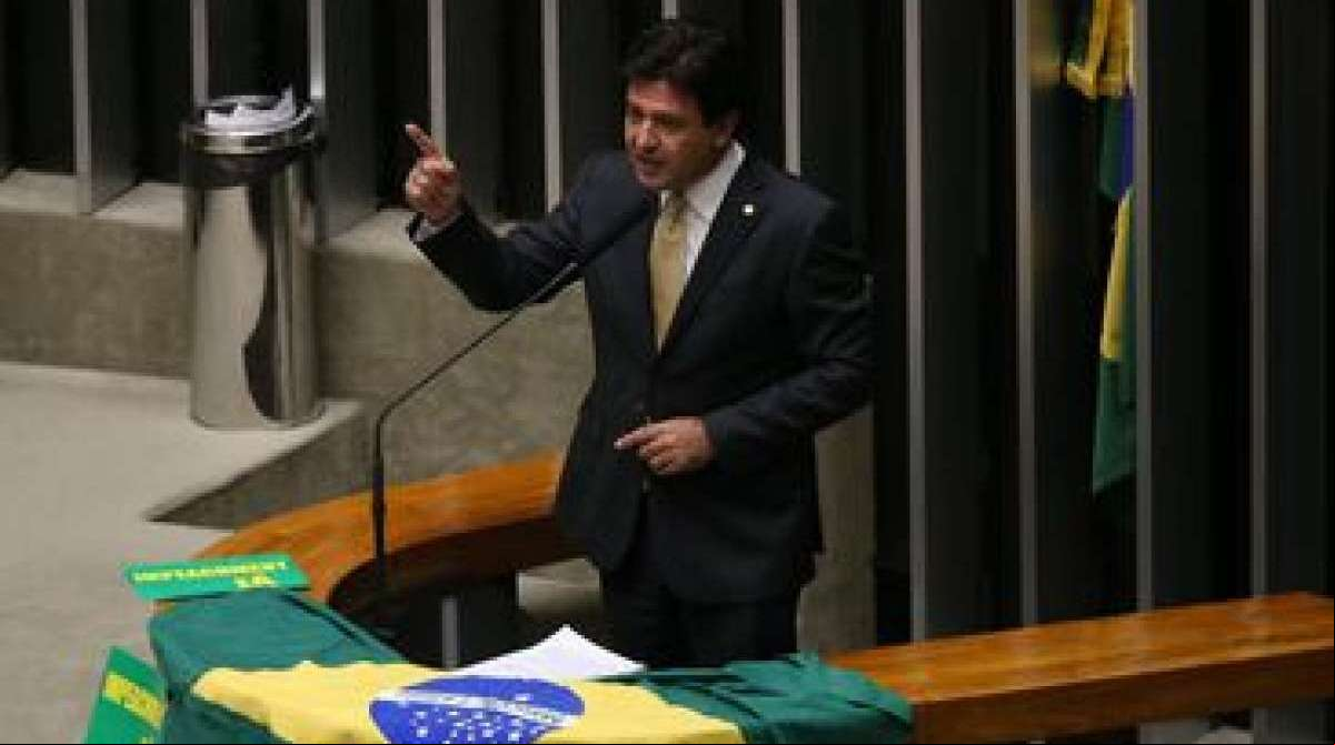 Brasília - Deputado Mandetta no plenário da Câmara - Valter Campanato/ Agência Brasil