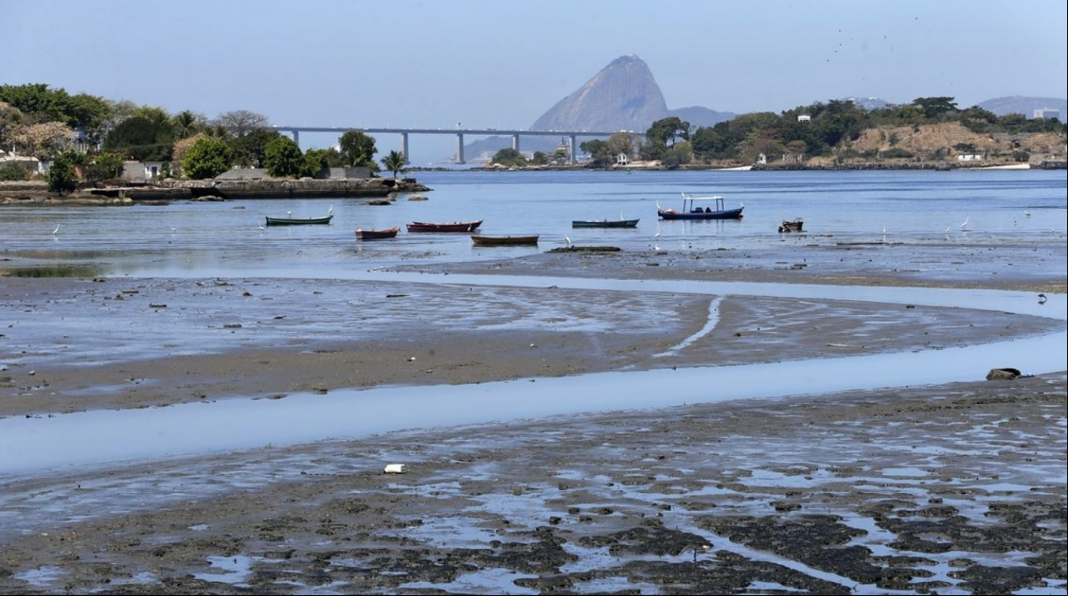 Poluição na Baía de Guanabara - Tânia Rêgo/Agência Brasil