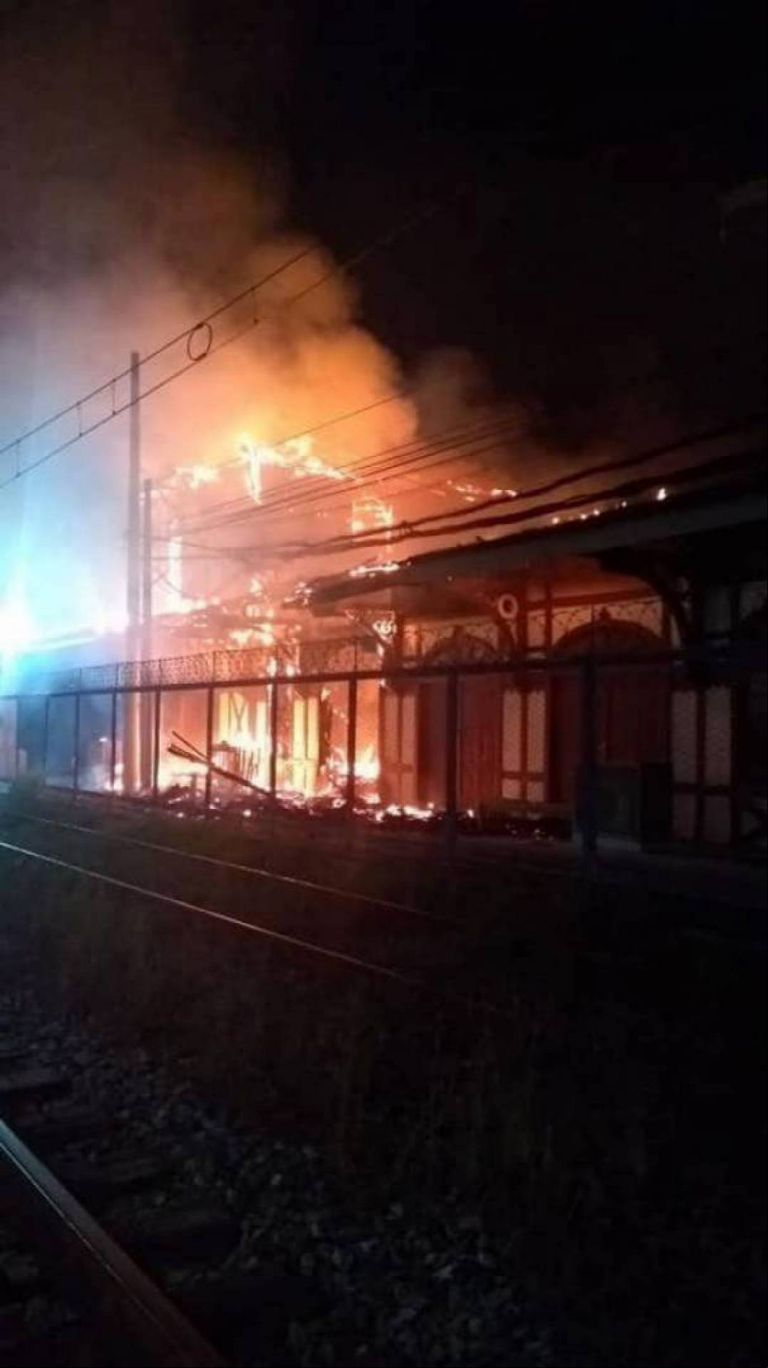 Incêndio no casarão - Divulgação