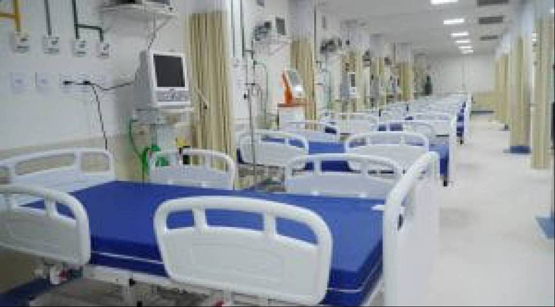 Leitos para tratar de pacientes com covid-19 - Foto: Divulgação