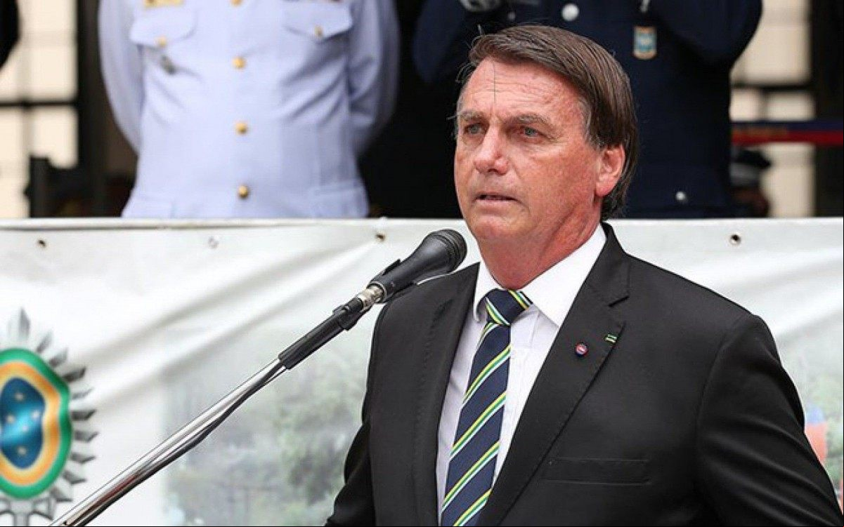 Bolsonaro rebateu as afirmações sobre a compra de R$ 15 milhões em leite condensado - Marcos Corrêa/PR