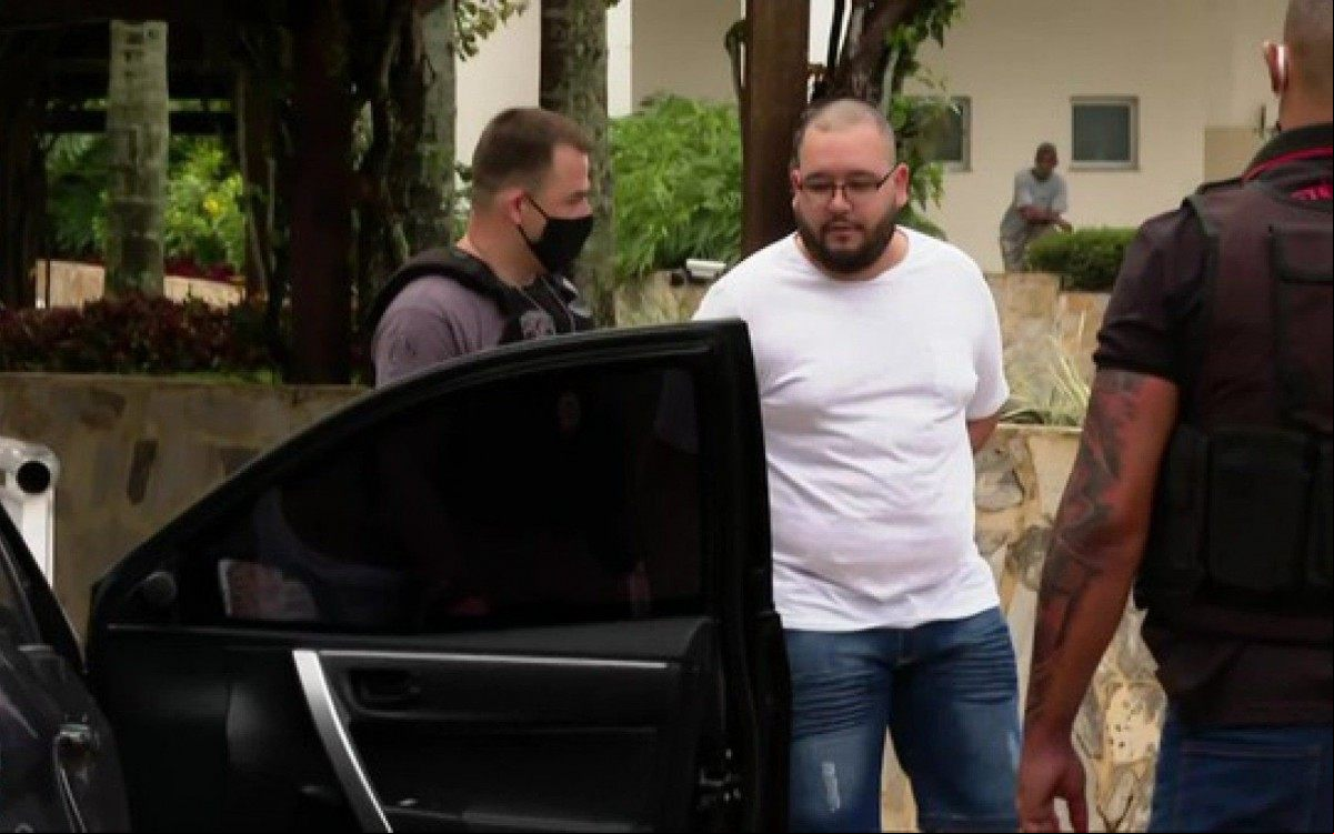 Tailon de Alcântara Pereira, filho de um ex-policial militar citado na I das Milícias em 2008, é suspeito de chefiar a milícia - Reprodução TV Globo