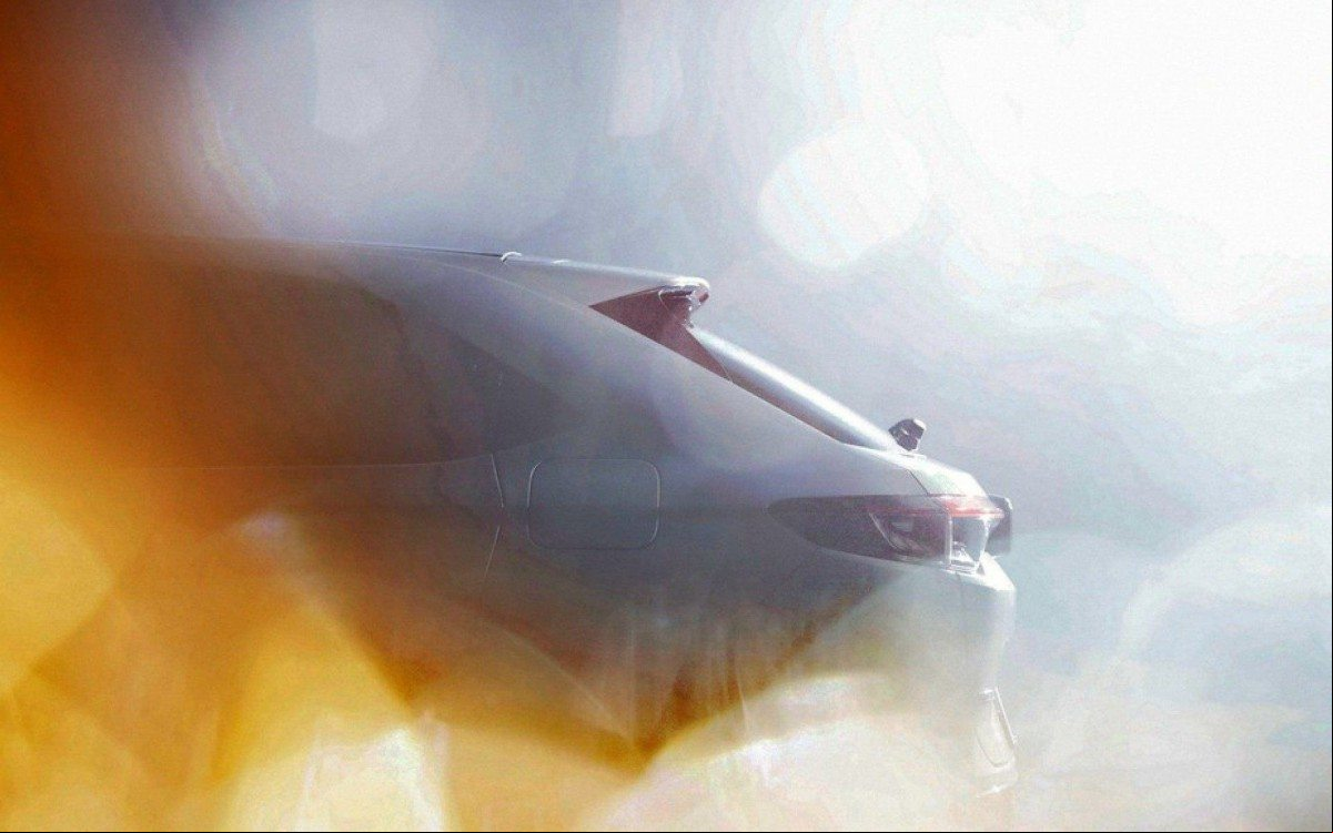 Design traseiro do novo HR-V aparece em imagem divulgada pela marca - Reprodução da Internet