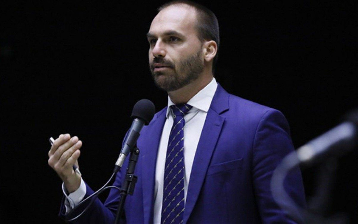 Deputado federal Eduardo Bolsonaro (PSL-SP)
Deputado federal Eduardo Bolsonaro (PSL-SP)