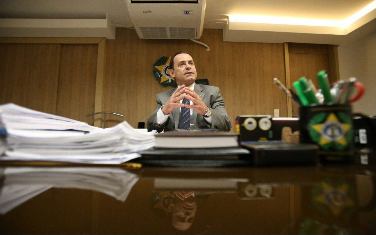 Entrevista com Secret&aacute;rio de Pol&iacute;cia Civil o Delegado Allan Turnowski. Secretaria de Estado de Pol&iacute;cia Civil - SEPOL - Daniel Castelo Branco