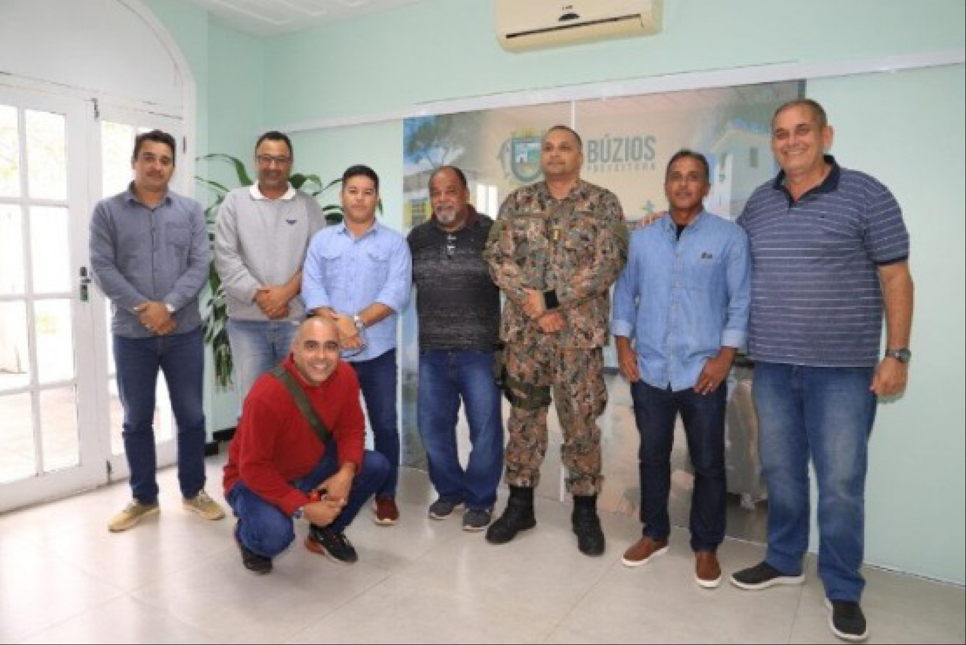 Secretário de meio ambiente, Evanildo Nascimento, recebe Upam - ASCOM de Búzios