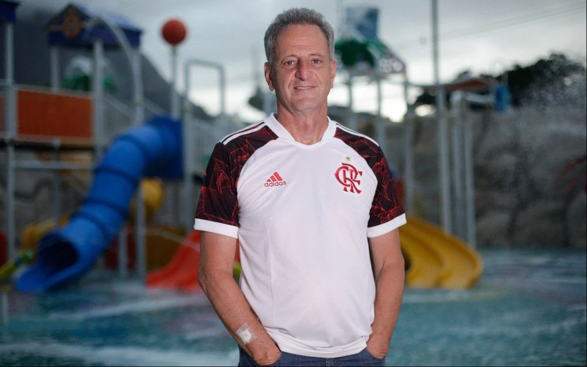 Presidente do Flamengo, Rodolfo Landim encerrou negociação por Gerson - Gilvan de Souza/C.R. Flamengo