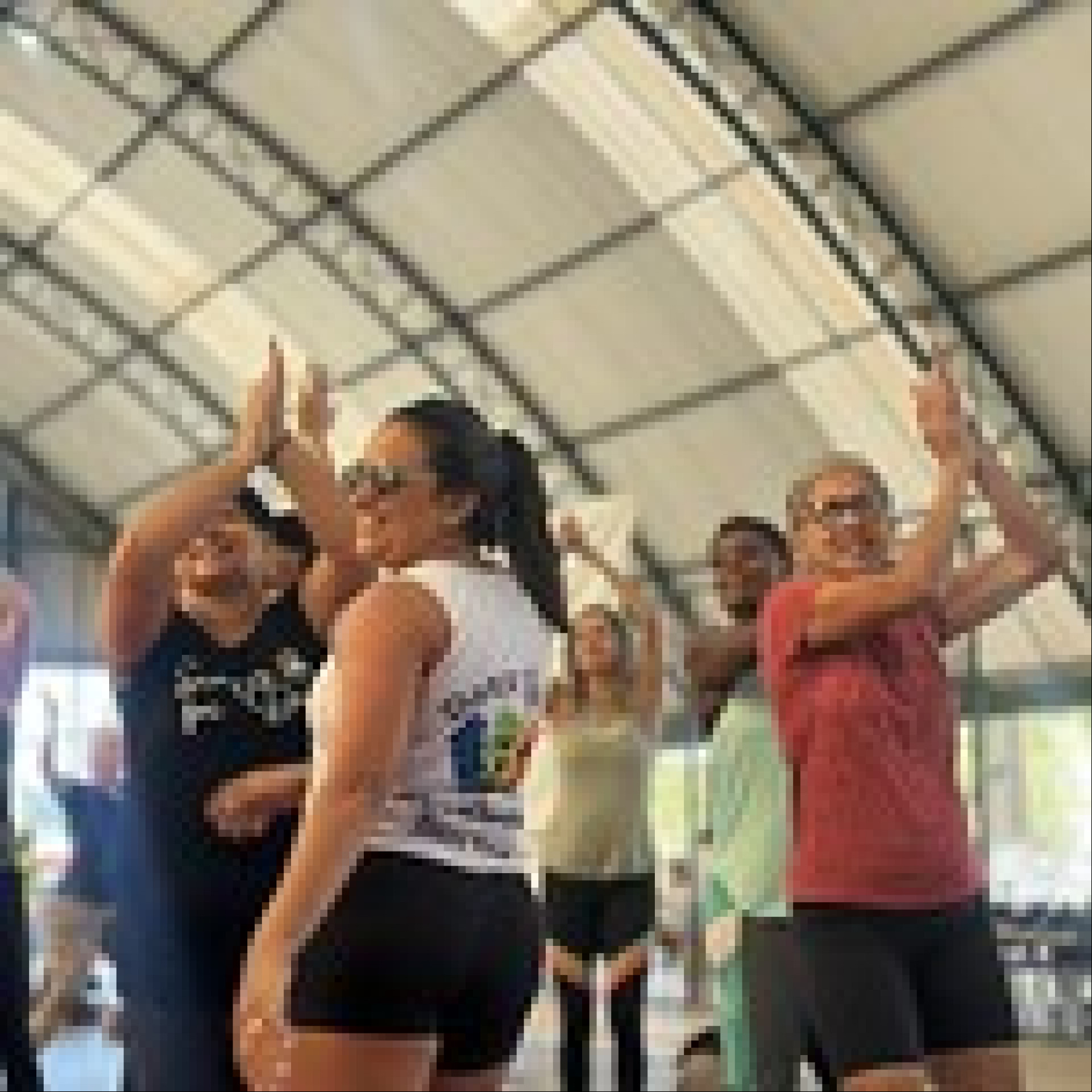 Encontro dos polos de dança da prefeitura no estádio municipal - Divulgação/PMAR
