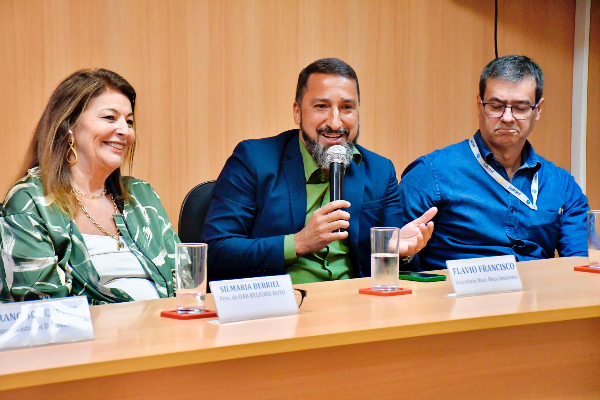 Durante a palestra, o secretário municipal de Meio Ambiente e Sustentabilidade, Flávio Gonçalves, revelou uma série de projetos - Jeovani Campos / PMBR