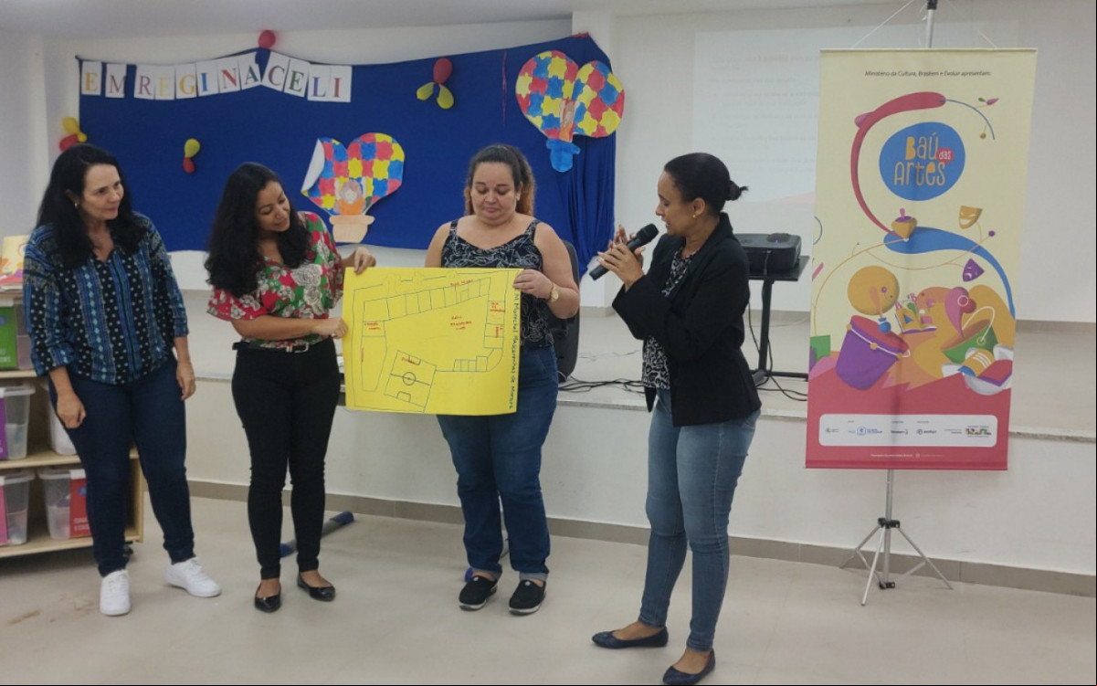 Projeto desperta potencial criativo de alunos da rede municipal de Caxias - Divulgação